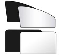 FuxFuis 4PCS Pare Soleil Voiture Magnétique, Protection Solaire Voiture Pare-Soleils Auto Cache Soleil Voiture Par Soleil Vitre Voitures Pare-Soleils pour Vitres Latérales Auto pour Cabriolet Véhicule