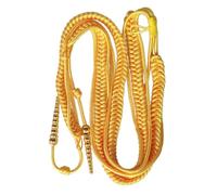 FUXIU Aiguillette Épaule Cordon Traditionnel Tressé Épaule Badge Uniforme Cosplay Accessoire Costume DIY Vêtements Décorations, Comme description détaillée