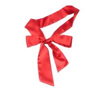 FUXIU Ceinture en ruban élégante pour femme - Accessoire tendance et unique - Ceintures en ruban polyvalentes, Rouge, As detailed discription