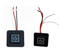 FUXIU Interrupteur À Bouton Étanche 3.7-12V Gilet Chauffant Pantalon Gants Ceinture Chauffante Électrique Bricolage Interrupteur Contrôleur Température