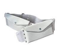 FUXIU Sac banane de prière arabe ethnique arabe pour hajj - Poche de taille réglable - Ceinture de prière, blanc, As detailed discription