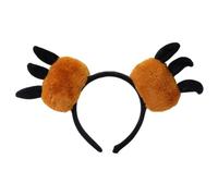 FUXIU Serre-tête en forme de griffe de séraphin chinois pour femmes et filles, décoration de dragon mignon, couvre-chef, griffe de dragon en peluche pour fête du Nouvel An