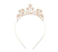 FUXIU Serre-tête étoile pour concours de beauté, bal de fin d'année, mariage, mariage