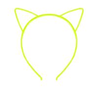 FUXIU Serre-tête fluorescent en forme d'oreille pour femme - Tendance - Lumineux - Pour carnaval, fête - Pour femme et cosplay