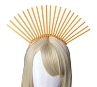 FUXIU Sunbursts Serre-tête unisexe en forme d'ange pour cosplay, festival, Halloween, spectacles, Nouvel An