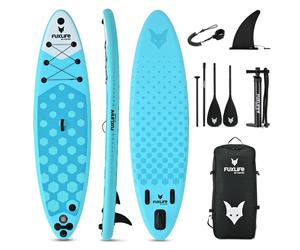 FUXLIFE Planche de stand up paddle FX-SUP320D1 vert