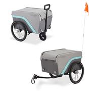 FUXLIFE Remorque pour vélo FX-LA120 Grise