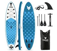FUXLIFE SUP planche FX-SUP320ECO Bleu gonflable 320 cm avec kit complet