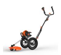 FUXTEC Débroussailleuse FX-FSR162 • Modèle Thermique À Grandes Roues 62cc | Démarrage très facile • Grandes roues pneumatiques • Conception ergonomique • Bobine de fil robuste • Guidon pliable