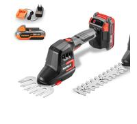FUXTEC Taille-haies manuel sans fil 20V FX-E1HHS20SET - 0,67Kg poids, taille du guide de 20cm, diamètre de 10,5cm, avec batterie