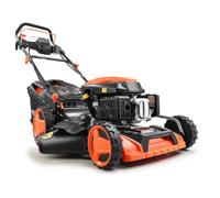 FUXTEC Tondeuse à Gazon Thermique Autotractée 196 cm³ 51 cm - Démarrage Électrique, Vitesse Réglable, Bac 60L - FX-RM5196ESPRO 6CV