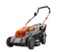 FUXTEC Tondeuse sans Fil FX-E2RM43SET • Puissance 40V • 43cm • Bac 40L | Inclus chargeur double • Deux batteries 20V • Hauteur coupe réglable • Poignée pliable • Indicateur niveau remplissage
