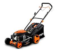 FUXTEC Tondeuse Thermique autotractée FX-RM4646 - Easy Clean 4en1 Traction arrière Mulching Coupe 46cm - capacité de ramassage 50L