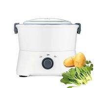 FUYAO Éplucheur de Pommes de Terre électrique, Machine à éplucher Automatique, entraînement à Un Bouton, sûr et Efficace, déshydrateur de Salade de séchoir à légumes