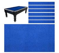 FUYAO Kit de remplacement en feutre pour table de billard, 7 pi/8 pi/9 pi/11 pi pour sports d'intérieur, housse durable pour table de billard avec 6 tissus de fond pour une variété de jeux de billard
