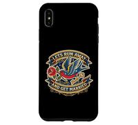 Fuyons-Nous et marions-Nous en Couple Coque pour iPhone XS Max