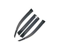FUYRHP Déflecteur de fenêtre latérale pour Lexus is 250 XE20 2006~2013 2011 Accessoires 4X Déflecteurs Pluie Sourcils Protège Pare-Soleil Fumé Voiture Visières Pare-Brise(Black)