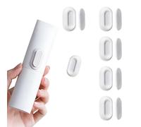 FUYTSUO Lot de 2 supports de télécommande magnétiques pour téléviseurs TV, climatiseurs, ventilateurs, télécommande (blanc)