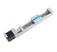 FUYU FSK30J Mini Rail de Guidage Linéaire Systèmes de Guidage à Mouvement Linéaire Actionneur Linéaire pour CNC Nema 11 Moteur 350mm Course