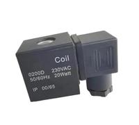 FUYUMIC Bobine de Valve de compresseur d'air 0200D 230V 15w 20w IP65(15W 540mm)