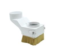 FUYUMIC Collecteur de poussière de Chaussure à Broche CNC, Type Push-Pull 70 75 80 85 90 100 125mm, Brosse de Protection Contre la poussière, Sculpture sur Bois(85mm)