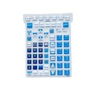 FUYUMIC Feuille de Clavier à Membrane, Bouton de Clavier A05B-2518-C100 C212 C301 GLS1 MHE2 AWE2 GNE2, Film de or 2255/2256(MHE2)