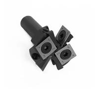 FUYUMIC Fraise à Bois à Tige 1/4 8 mm 12 mm 12,7 mm avec Fraise à Bois en carbure cémenté Démontage du Panneau de démolition(6.35mm Shank)