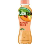 FUZE TEA Thé noir glacé aromatisé à la pêche, 40 cl