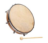 FUZEAU - 572 - Tambourin en bois avec peau naturelle - Ø 25 cm - Donne le tempo aux musiques et aux danses - Dès 7ans