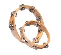 FUZEAU - 582 - Couronne de 12 Cymbalettes - en Bois- 20 CM - A Frapper en Rythme - Dès 3 ans