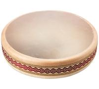 Fuzeau - 70624 - Ocean Drum Ø 20 cm avec Peau Naturelle - Tambour Océan - Imite le Son de la Mer - Instrument Relaxation et Musicothérapie - Ambiance Nature - Éveil Musical - Dès 5 Ans