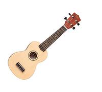 FUZEAU - 71168 - Ukulélé soprano en bois naturel + housse - Premier instrument à cordes - Mini guitare - 4 cordes - Dès 3 ans
