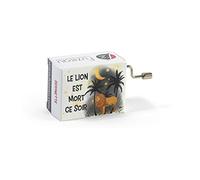FUZEAU - 78142 - Serinette - Boîte à Musique - Titre Le lion est mort ce soir - Thème Populaire - Jouer votre Mélodie Préférée - Dès 3 ans