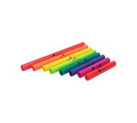 Fuzeau - 8 Tubes Sensoriel Sonores Multicolores - 30 à 63 Cm - Boomwhackers Diatoniques Alto - Accord Parfait - Instrument Musique Ludique Pour L’Éveil Musical - Réf. 3460