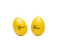 FUZEAU - 8285 - Paire œufs sonores en plastique couleur jaune - Solides - Ergonomiques - Légers - Imiter les maracas