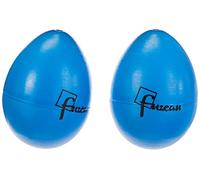 FUZEAU - 8286 - Paire œufs sonores en plastique couleur bleu - Solides - Ergonomiques - Légers - Imiter les maracas - Dès 3 ans Activer