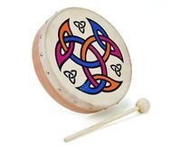 FUZEAU - 9299 - Bodhran - Ø 20 cm - Instrument Traditionnel Irlandais - Avec Peau Naturelle - Dès 6 ans