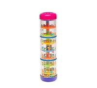 FUZEAU - 9864 - Moyen bâton de pluie - En plastique - Coloré - Attractif - L. 20 cm - Éveiller les petits au chant de la pluie - Dès 6 mois