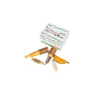 FUZEAU - 658 - Coffret de 5 appeaux manuels en bois naturel - Pour imiter le son des oiseaux - Ambiance nature - Dès 4 ans