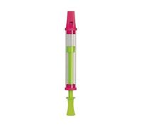 Fuzeau - Flûte À Coulisse Transparente Rose Verte - Instrument De Musique À Vent - Comprendre Les Sons Graves Et Aigus - Découverte Des Instruments À Vent - Réf. 2552