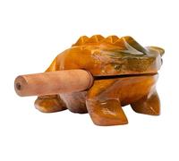 Fuzeau - Grenouille Guiro En Bois 6 Cm Avec Batte - Instrument Musique Percussion À Gratter - Imite Le Coassement - Ambiance Nature Originale - Apprentissage Enfant Dès 4 Ans - Réf. 9936