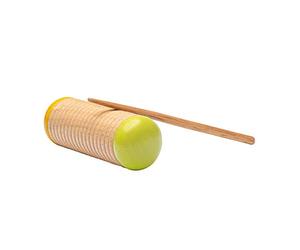 Fuzeau - Guiro Shaker Bois Peint - Instrument Musique Percussion 2 En 1 À Secouer Ou À Gratter - Développer Le Rythme, Éveil Musical - Enfant Dès 3 Ans - Léger, Facile À Manipuler - Réf. 70783