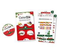 FUZEAU - 78295 - Livret ColorZik"Spécial Noël" - Méthode pour Jouer de la Musique Sans Solfège - 5 Partitions Colorées + 1 CD - Dès 5 ans