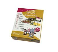 Fuzeau - 78374 - LE LOTO SONORE DES ANIMAUX - 6 PLANCHES DE JEUX - 30 ANIMAUX A DECOUVRIR - A PARTIR DE 3 ANS