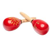 Fuzeau – Paire de maracas bois rouge – Percussion enfants dès 4 ans, belles sonorités