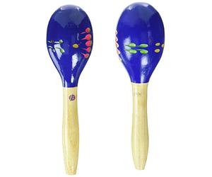 Fuzeau - Paire Maracas Violettes Bois L 20 cm - Percussion à Secouer - Typique Rythmes Cubains et Latins - Instrument Musique Rythmique Éveil Musical - A partir de 3 ans - Ref.1413