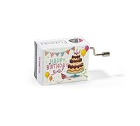 Fuzeau - Serinette Boîte à Musique - Mélodie Happy Birthday - Jouet Musical Bois - Instrument Original Dès 3 Ans - Idéal Pour Éveil Musical, Fête Anniversaire - Cadeau Ludique Et Original - Réf.78140