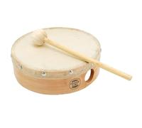 Fuzeau - Tambourin Bois Peau Naturelle - Ø15 cm - Sans Cymbalette - Avec 1 Mailloche - Son Authentique Et Clair - Ultra Léger - Initiation Rythmique Ludique - Dès 4 Ans - Ref. 70626