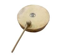 Fuzeau - Tambourin Bois Peau Naturelle - Ø15 cm - Sans Cymbalette - Avec 1 Mailloche - Son Authentique Et Clair - Ultra Léger - Initiation Rythmique Ludique - Dès 4 Ans - Ref. 70626