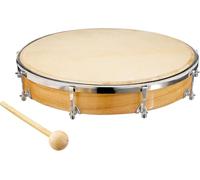 Fuzeau - Tambourin Peau Naturelle Ø30 Cm - Léger, Solide Et Facile À Jouer - Cerclage Bois - Instrument Musique Percussion Rythmique Authentique - Enfant Dès 7 Ans - Réf. 578